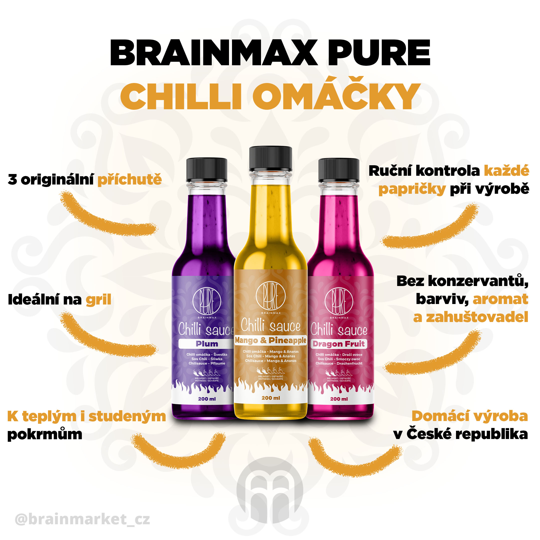 brainmax pure chili (pierdut) infografic brainmarket CZ